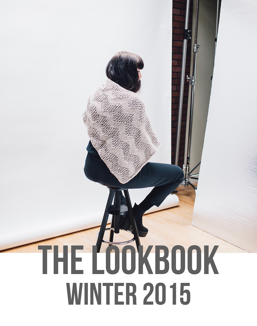 LUCE Warmer in putty  |  zedhandmade winter 2015 lookbook