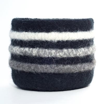 zed handmade studio where locally designed and hand  and felted home accessories are produced